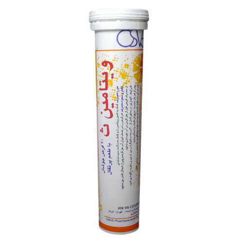 Effervescent Vitamin C Tablet – Perfect for Health with Orange Flavor,  Pack of 1 & 20 Tablet