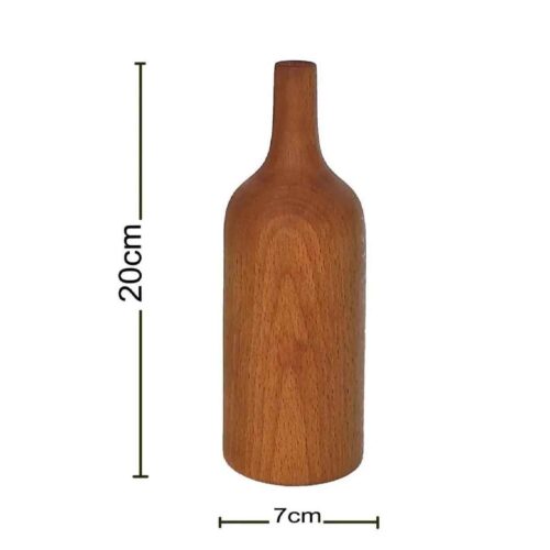 Elegant Decorative Wooden Bud Vase – Perfect for Modern and Classic Interiors