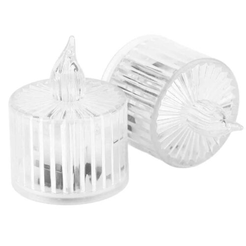 Elegant LED Christmas Candle – Warm and Flickering Holiday Glow (Set of 2)
