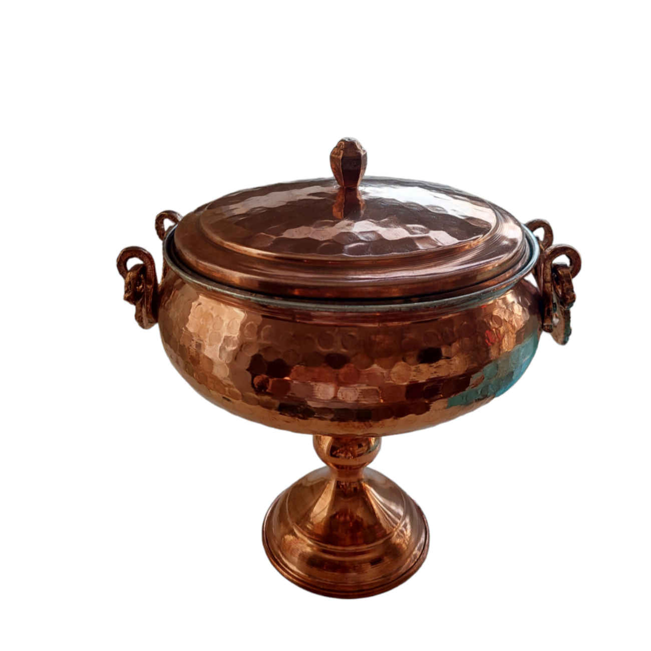 Persian Copper Decorative Bowl – Perfect for Dining and Entertaining