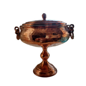 Persian Copper Decorative Bowl – Perfect for Dining and Entertaining