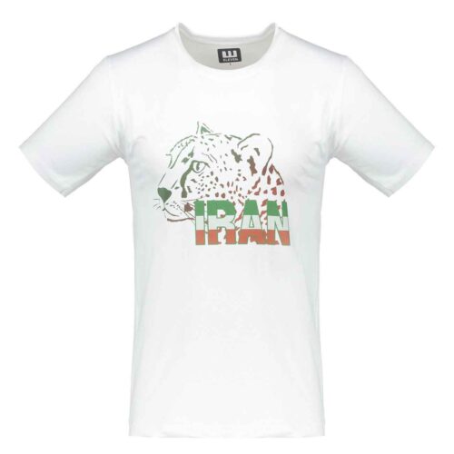 Football Fans’ Jersey – Perfect for Soccer Lover with Cheetah Design in White