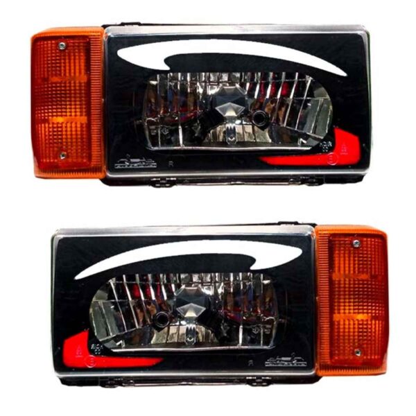 Front Car Headlight - Compatible with Paykan (Pack of 2)