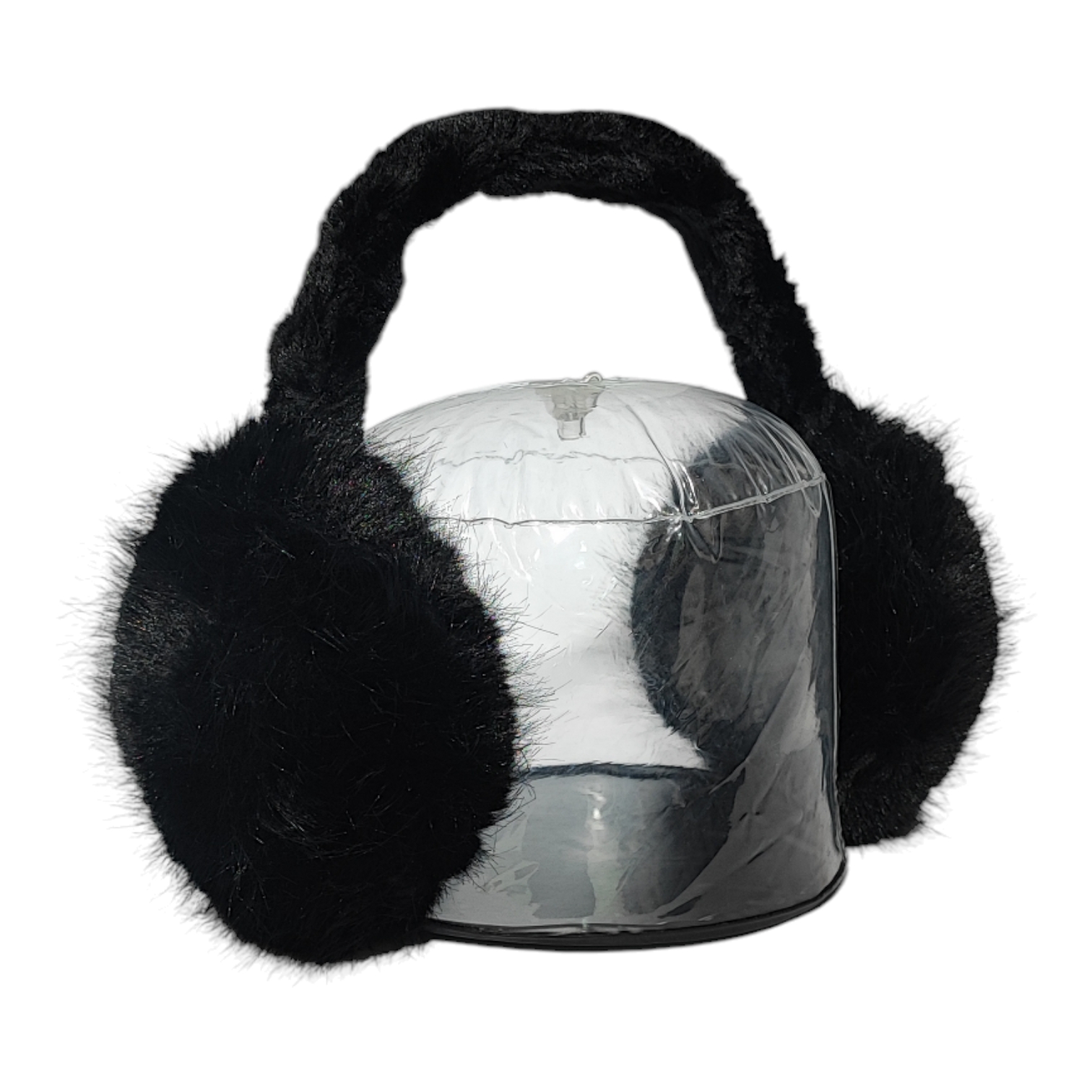 Fur Earmuffs – Luxurious and Warm for Women in Black