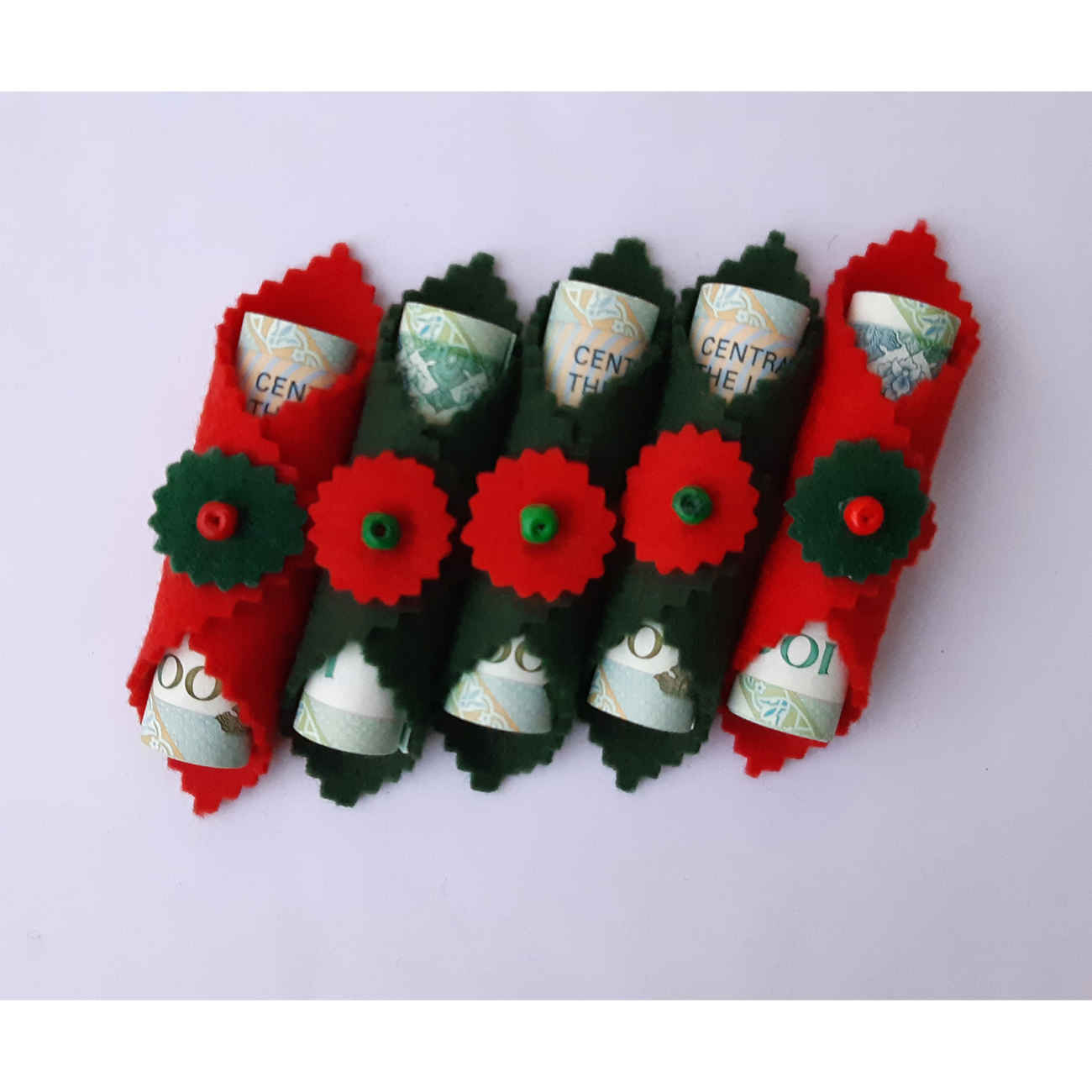 Gift Set Money Decoration Design for Yalda Night ( 3 pack of 5 )