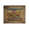 Hand-Knotted Islamic Wall Rug Ahl al-Kisa Model Taha