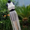 Handcrafted Bohemian Macrame Dress – Ideal  for Casual Wear, Vacations & Elegant Event