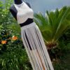 Handcrafted Bohemian Macrame Dress – Ideal  for Casual Wear, Vacations & Elegant Event