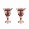 Handcrafted Copper Candlestick - A Stunning Blend of Tradition and Elegance (1 piece)