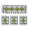 Handcrafted Embroidered Tablecloth - Perfect Blend of Style and Functionality Set of 4