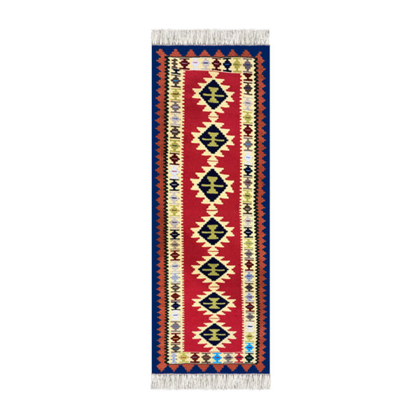 Handcrafted Qashqai Style Persian Rug Table Runner - Rich in Heritage and Craftsmanship