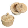 Handcrafted Wooden Sugar Bowl - A Natural Touch for Your Kitchen