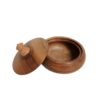 Handcrafted Wooden Sugar Bowl - A Perfect Blend of Rustic Elegance and Everyday Functionality