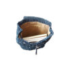 Handmade Crochet Casual Backpack - Stylish & Durable in Navy Blue