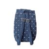Handmade Crochet Casual Backpack - Stylish & Durable in Navy Blue