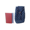 Handmade Crochet Casual Backpack - Stylish & Durable in Navy Blue