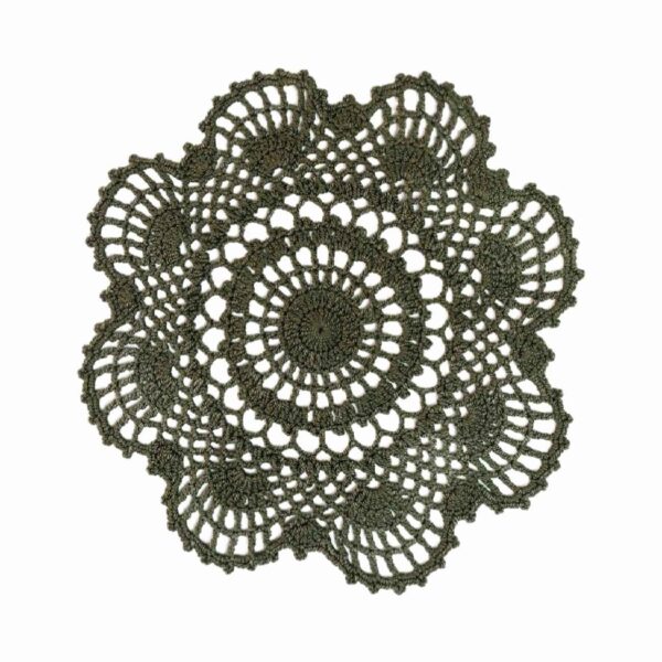 Handmade Crochet Tablecloth with Unique Design to Beautify Any Dining Room