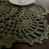 Handmade Crochet Tablecloth with Unique Design to Beautify Any Dining Room