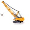 1:50 Construction Vehicle Model - Toy Crane with Rotating Boom for Little Builders