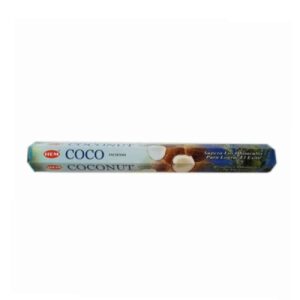 Hem Incense Sticks – Coconut Soothing Aromas (4 Packs of 20)