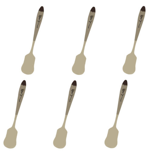 Ice Cream Spoon Set – The Perfect Gift for Dessert Enthusiasts – 6 Pieces
