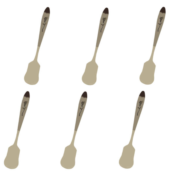 Ice Cream Spoon Set - The Perfect Gift for Dessert Enthusiasts - 6 Pieces