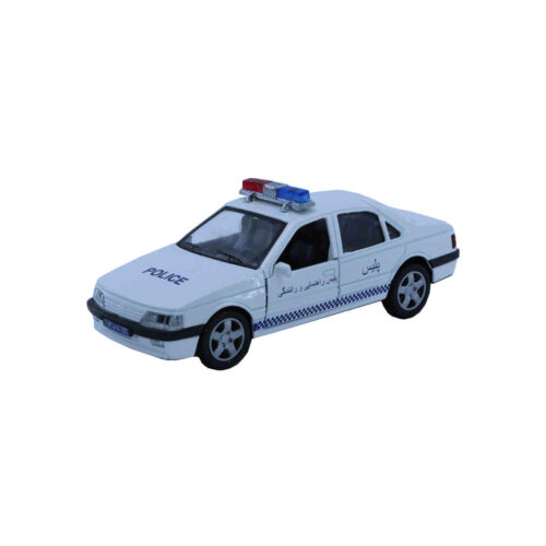 Iranian Peugeot 405 Toy Car – Traffic Police Model for Collectors with Realistic Detail