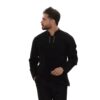 Islamic Tunic for Muslim Men with 8 Buttons in Black - Ideal for Daily Wear