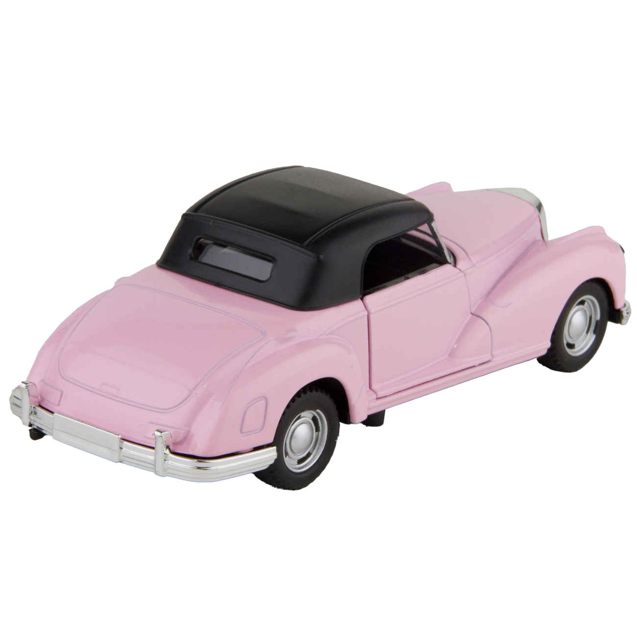 Mercedes-Benz 300S 1995 Classic Toy Car – with Black Roof & Chrome Detailing