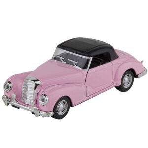 Mercedes-Benz 300S 1995 Classic Toy Car – with Black Roof & Chrome Detailing