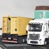 Mercedes-Benz Actros 1996 Toy Truck - with MSC Shipping Container and Intricate Details