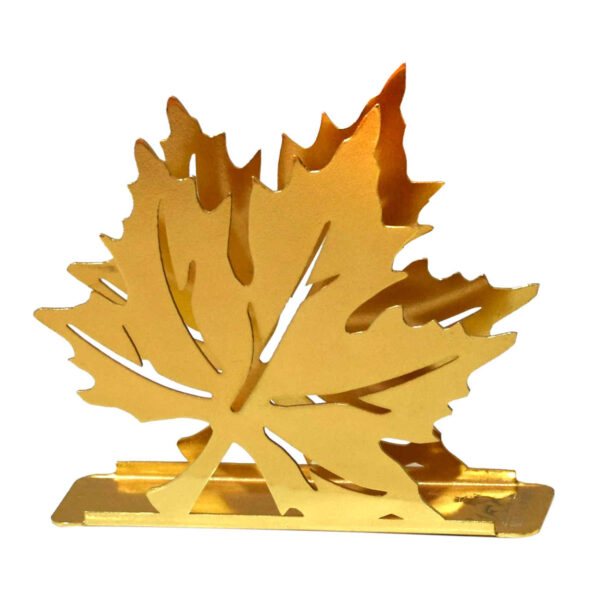 Metal Tissue Paper Holder – Ideal for Home and Office with Leaf Design