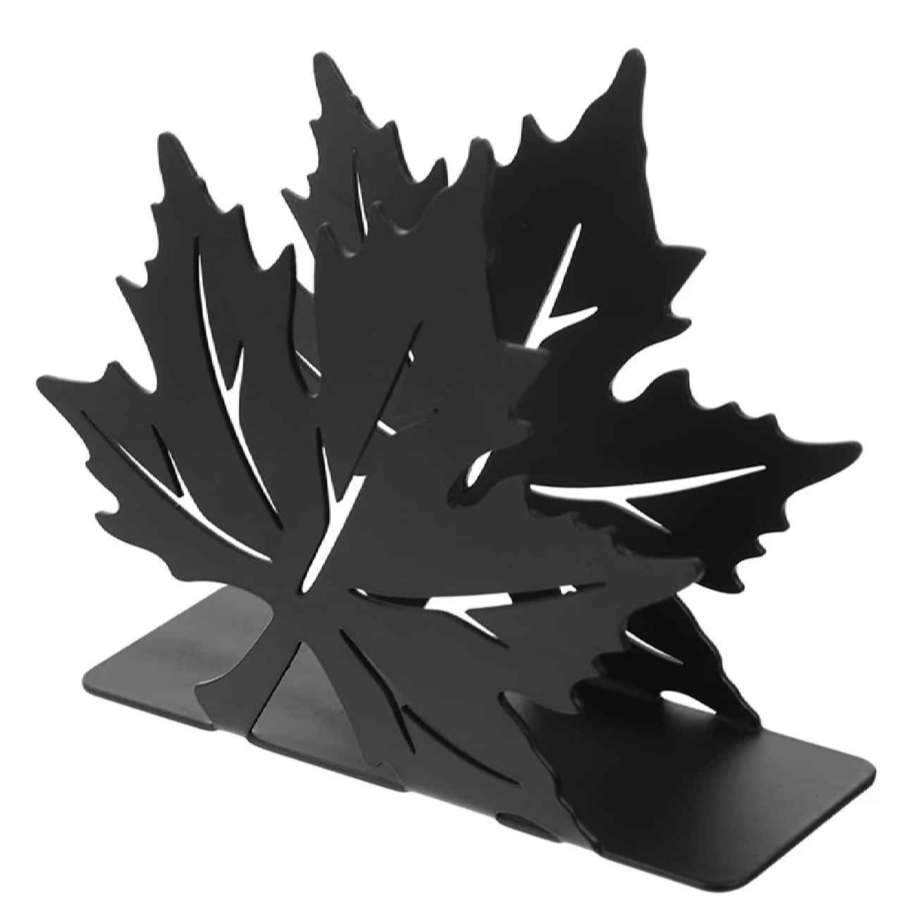 Metal Tissue Paper Holder – Ideal for Home and Office with Leaf Design
