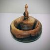 Natural Beauty in Your Kitchen - Artisan Wooden Sugar Bowl for Sweet Storage