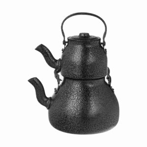 Persian Aluminium Kettle and Teapot Set – Perfect for Hot Beverage