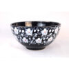 Artistic Pottery Bowl - For Serving Yogurt, Soup, Ash, Noodles, Ice Cream | Black (Set of 6)