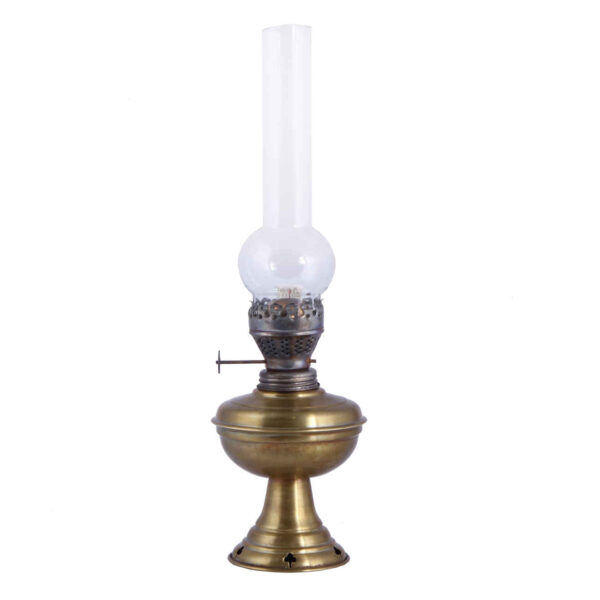 Persian Brass Kerosene Oil Lamp - Beauty and Functionality of Traditional