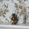 Persian Brass Kerosene Oil Lamp - Beauty and Functionality of Traditional