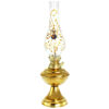 Persian Brass Kerosene Oil Lamp - for Your Home or Outdoor Adventure