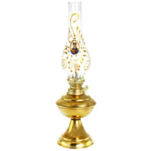 Persian Brass Kerosene Oil Lamp – for Your Home or Outdoor Adventure