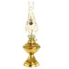 Persian Brass Kerosene Oil Lamp - for Your Home or Outdoor Adventure