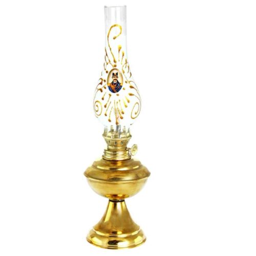 Persian Brass Kerosene Oil Lamp – for Your Home or Outdoor Adventure