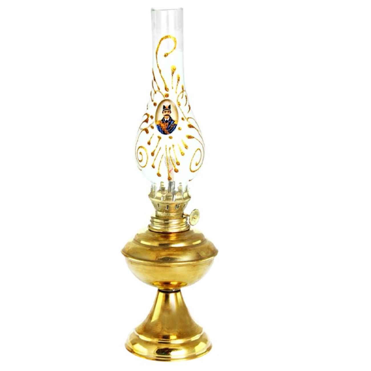 Persian Brass Kerosene Oil Lamp – for Your Home or Outdoor Adventure