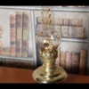Persian Brass Kerosene Oil Lamp with Shah Abbasi Design for Your Home Decor