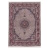Persian Carpet in Silk & Wool Original Hand-Knotted in Birjand Riz Mahi