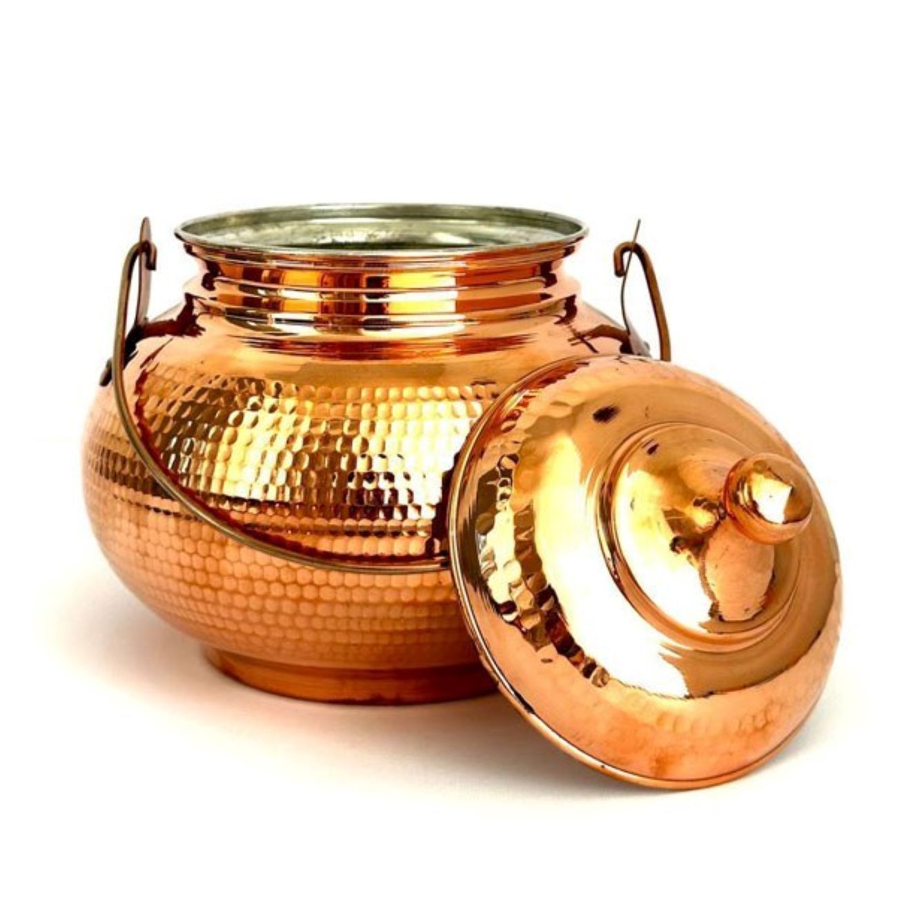 Persian Copper Abgoosht Pot with Lid for Cooking Model ZH318