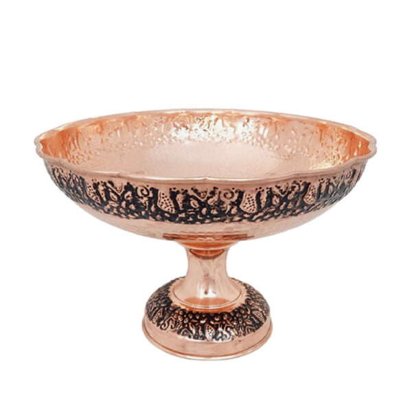 Persian Copper Nuts Serving Bowl - Stylish and Functional Design