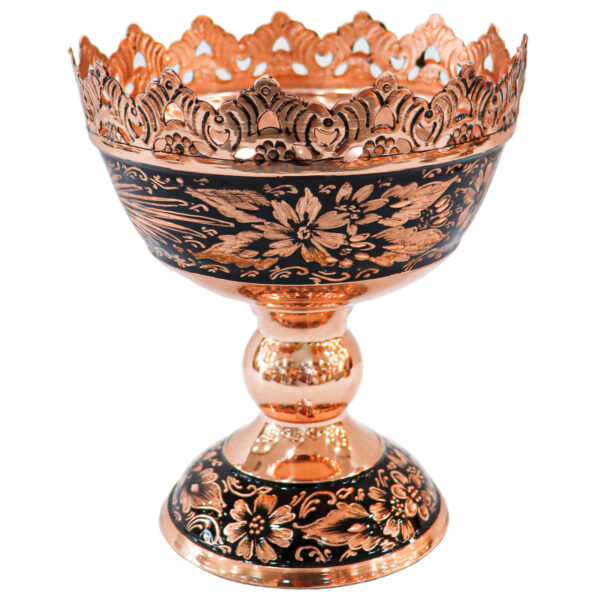 Persian Copper Decorative Bowl - Perfect for Parties, Dining, and Gifting