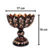 Persian Copper Decorative Bowl -  Stylish and Functional Design for Parties