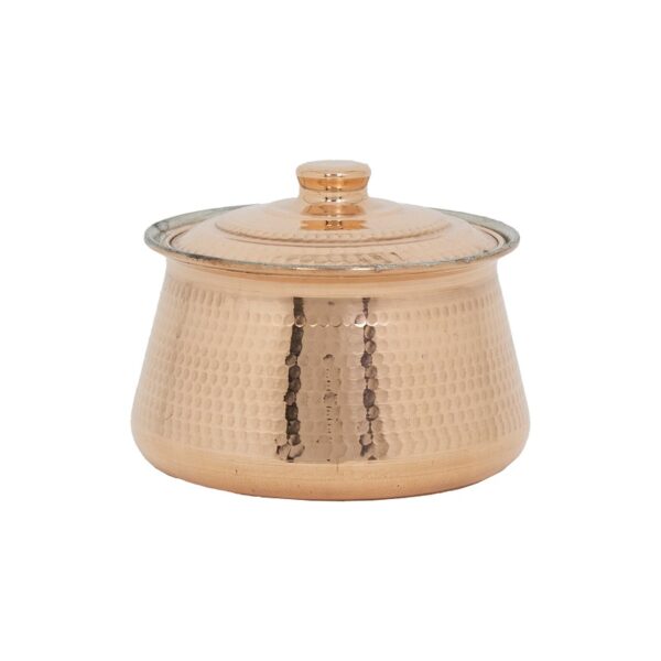 Persian Copper Stock Pot - Hammered & Handcrafted Model Mahbod